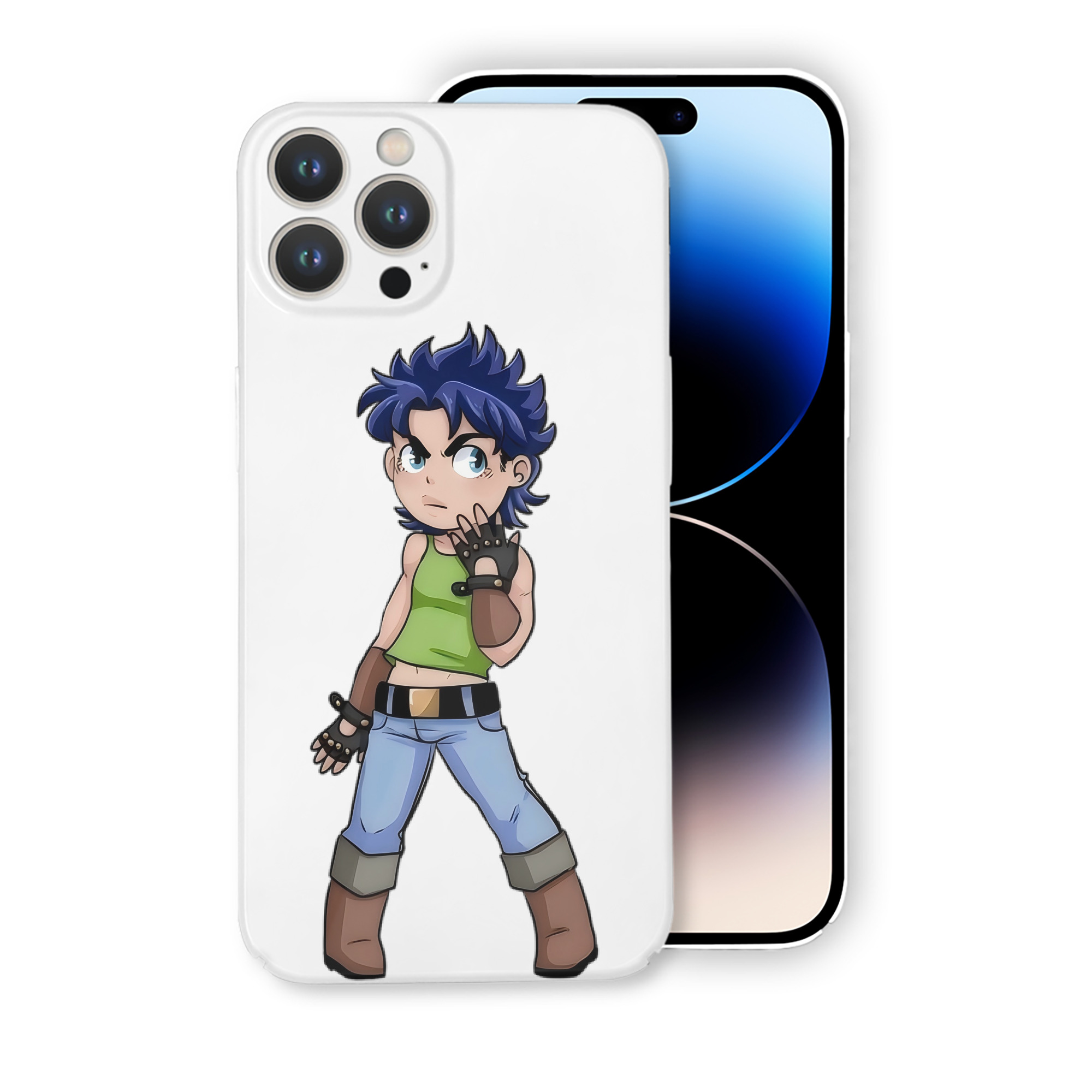 （画像用） ジョジョの奇妙な冒険 広瀨康一 JoJo's Bizarre Adventure Hirose Koichi 【iPhone 14シリーズ対応】ハードケース